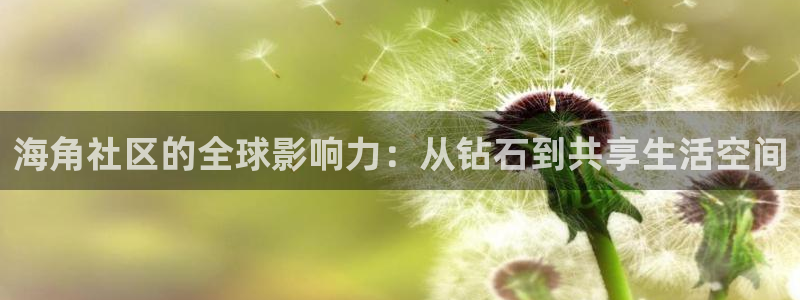 海角社区如何看钻石视频：海角社区的全球影响力：从钻石到共享生活空间